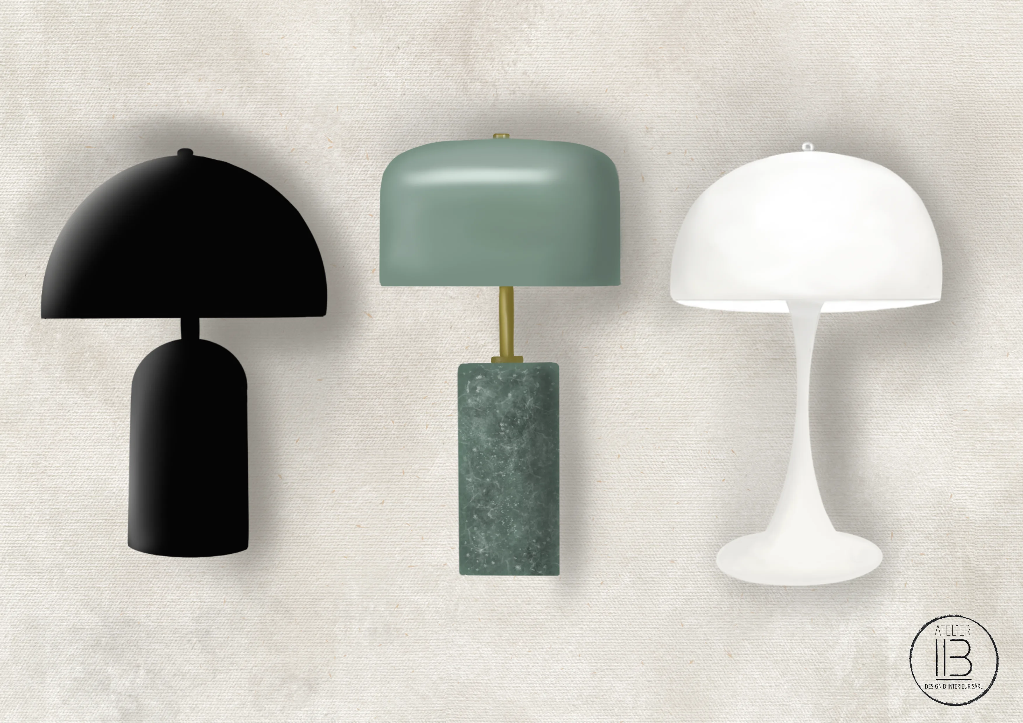 dessin idea design lampes